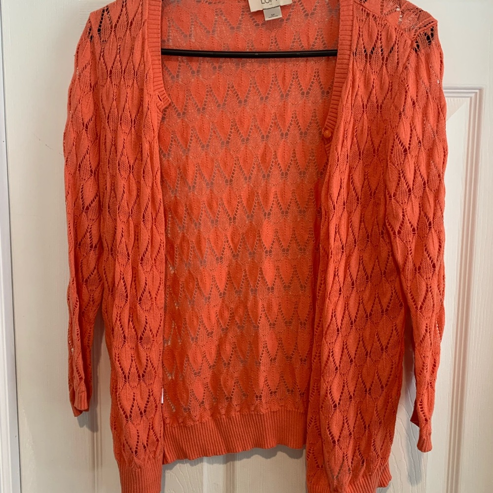 Button up sweater